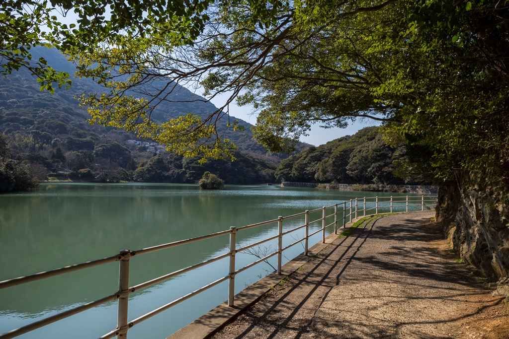 城山霊園の池 Pond in Shiroyama cemetery garden – 北九州フィルムコミッション